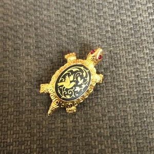 Vintage Turtle Brooch